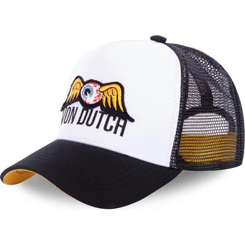 Cap kaareva white snapback Von Dutch