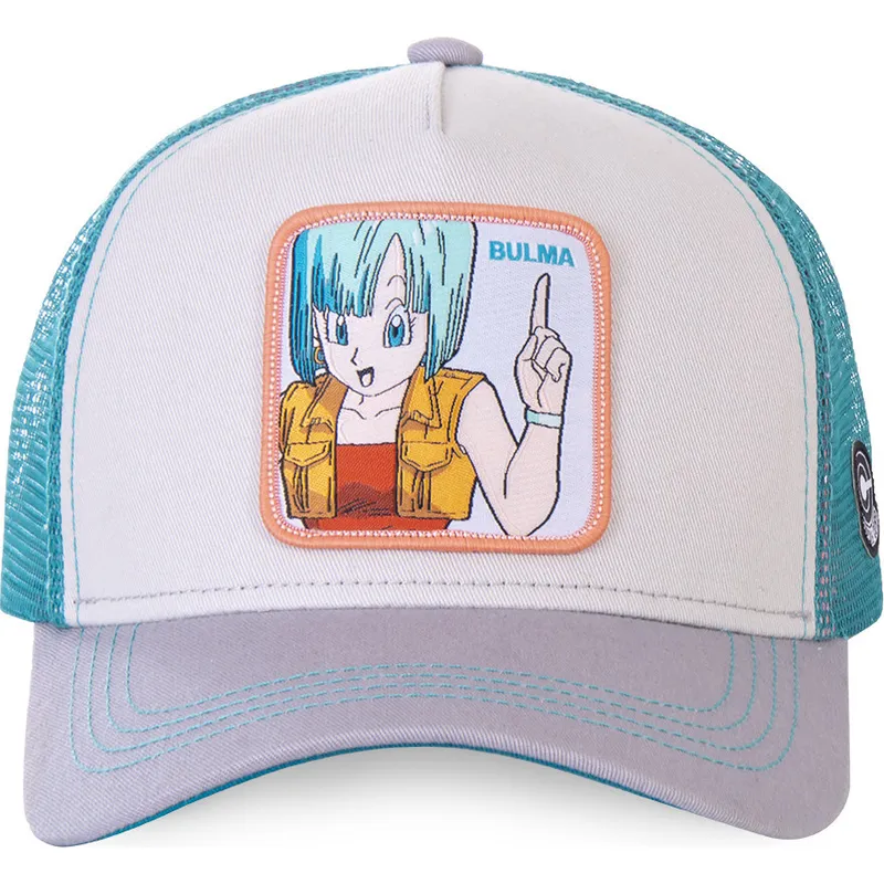 lippikset-kaareva-rekka-valkoinen-snapback-bul1-bulma-dragon-ball-capslab