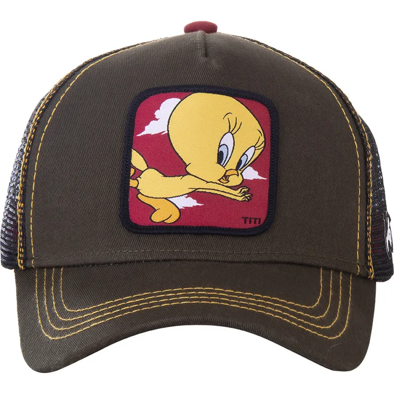 lippikset-kaareva-rekka-vihrea-snapback-tit2-tipi-looney-tunes-capslab lippikset-kaareva-rekka-vihrea-snapback-tit2-tipi-looney-tunes-capslab
