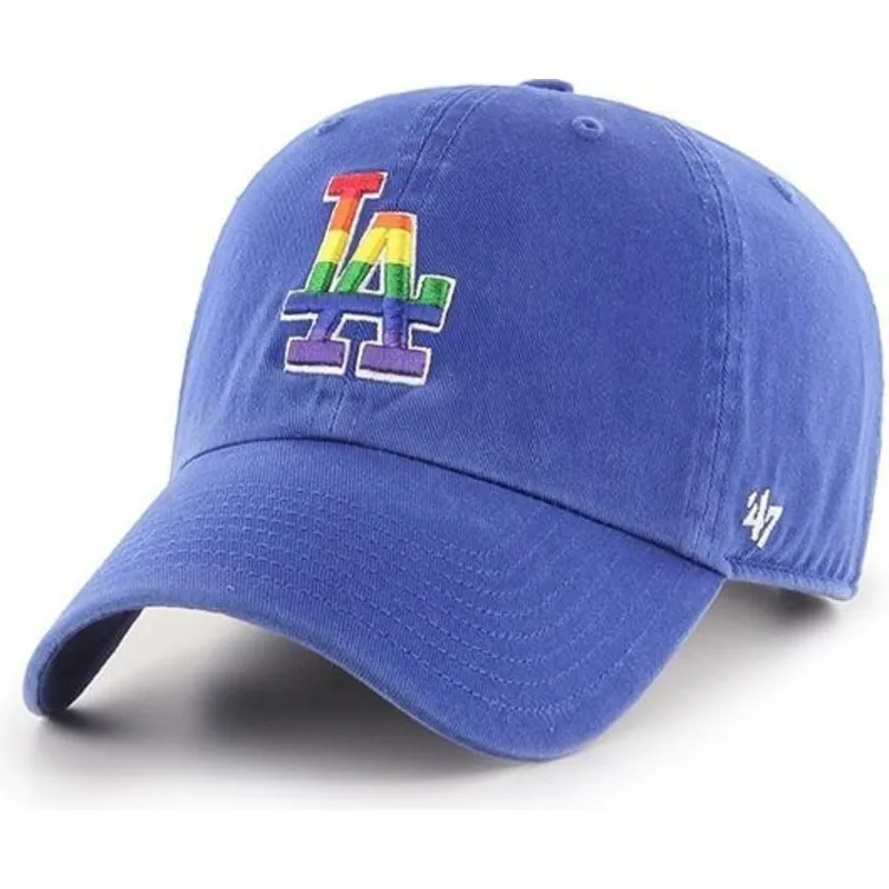 lippikset-kaareva-sininen-saadettava-nauha-los-angeles-dodgers-mlb-47-brand lippikset-kaareva-sininen-saadettava-nauha-los-angeles-dodgers-mlb-47-brand