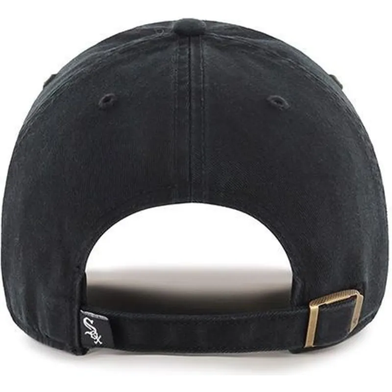 lippikset-kaareva-musta-saadettava-nauha-chicago-white-sox-mlb-47-brand