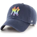 lippikset-kaareva-laivastonsininen-saadettava-nauha-new-york-yankees-mlb-47-brand