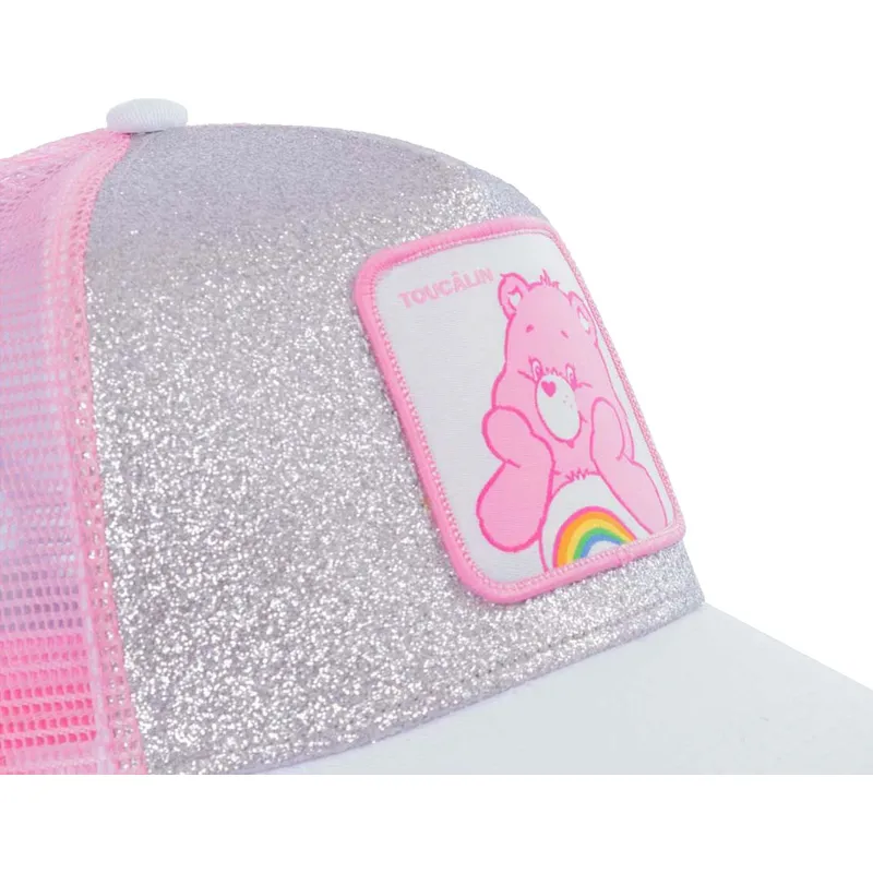 lippikset-kaareva-rekka-harmaa-snapback-rosa-purpurina-cal-ilonukka-halinallet-capslab