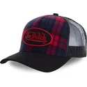 lippikset-kaareva-rekka-musta-snapback-estampado-cuadros-carb2-von-dutch