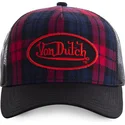 lippikset-kaareva-rekka-musta-snapback-estampado-cuadros-carb2-von-dutch