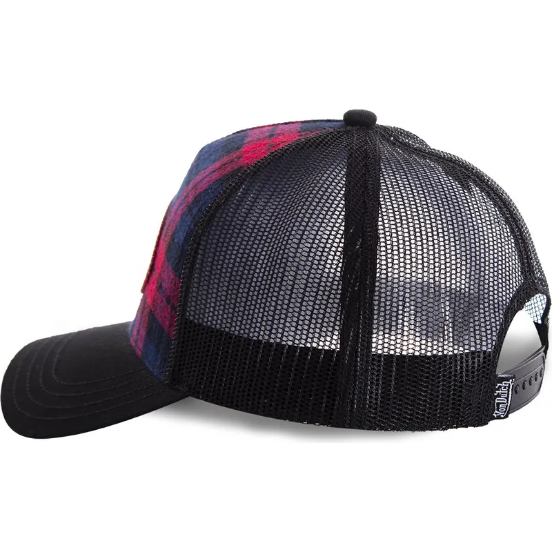 lippikset-kaareva-rekka-musta-snapback-estampado-cuadros-carb2-von-dutch lippikset-kaareva-rekka-musta-snapback-estampado-cuadros-carb2-von-dutch