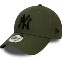 lippikset-kaareva-vihrea-saadettava-nauha-9forty-league-essential-new-york-yankees-mlb-new-era
