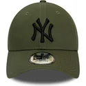 lippikset-kaareva-vihrea-saadettava-nauha-9forty-league-essential-new-york-yankees-mlb-new-era
