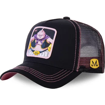 lippikset-kaareva-rekka-musta-snapback-big3-buu-dragon-ball-capslab
