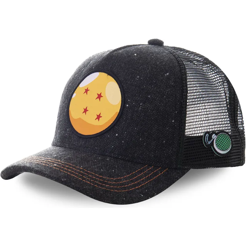 lippikset-kaareva-rekka-musta-snapback-dragon-ball-4-estrellas-dragon-ball-capslab