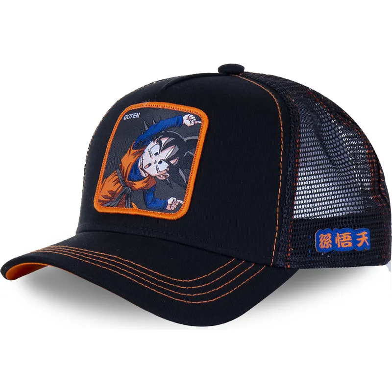 lippikset-kaareva-rekka-musta-snapback-fusion-gtn2-goten-dragon-ball-capslab lippikset-kaareva-rekka-musta-snapback-fusion-gtn2-goten-dragon-ball-capslab