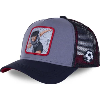 lippikset-kaareva-rekka-harmaa-snapback-hyu-mark-lenders-maailmanmestarit-oliver-ja-benji-capslab