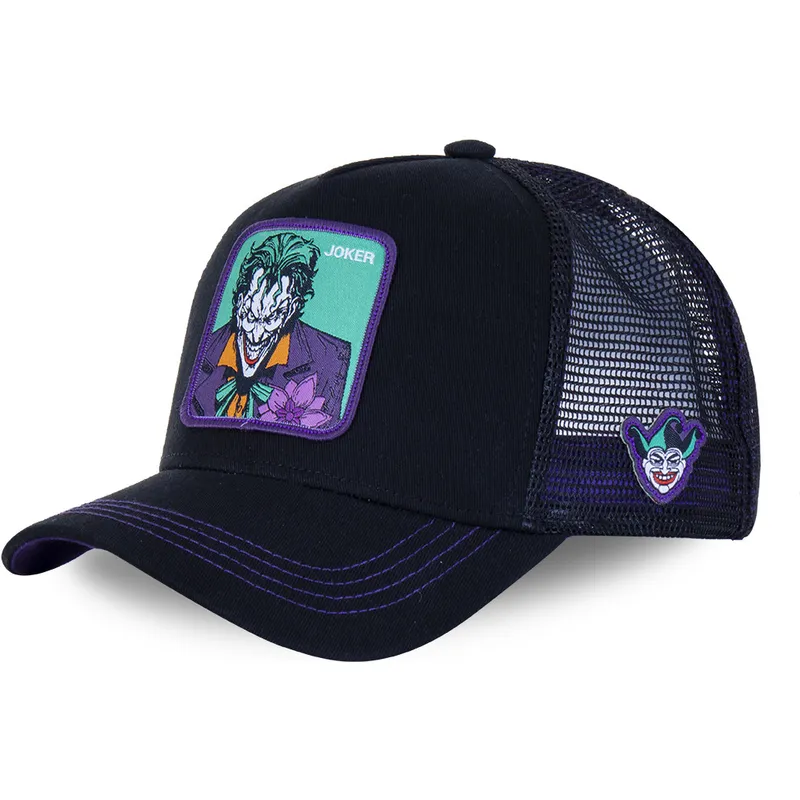 cap-kaareva-black-snapback-joker-dc-comics-capslab cap-kaareva-black-snapback-joker-dc-comics-capslab