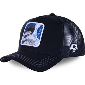 lippikset-kaareva-rekka-musta-snapback-tsu4-campeones-oliver-atom-maailmanmestarit-oliver-ja-benji-capslab