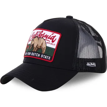 Lippikset kaareva rekka musta snapback California CAL2 NEW Von Dutch