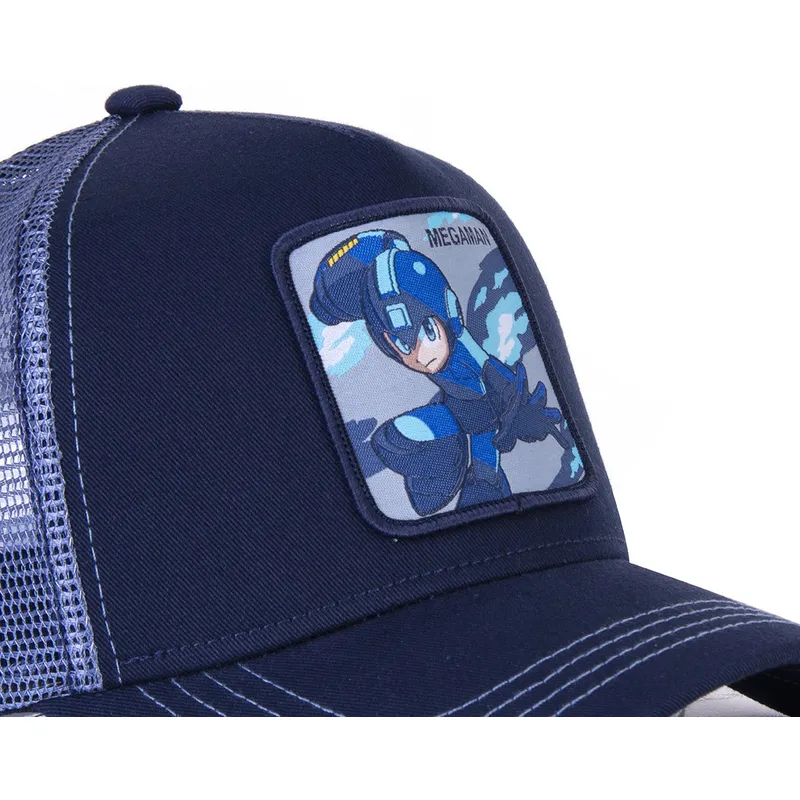 lippikset-kaareva-rekka-sininen-snapback-her3-mega-man-capslab