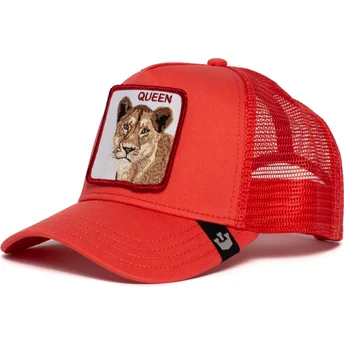 lippikset-kaareva-rekka-punainen-snapback-strong-queen-the-farm-goorin-bros