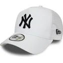 lippikset-kaareva-rekka-valkoinen-snapback-essential-a-frame-new-york-yankees-mlb-new-era