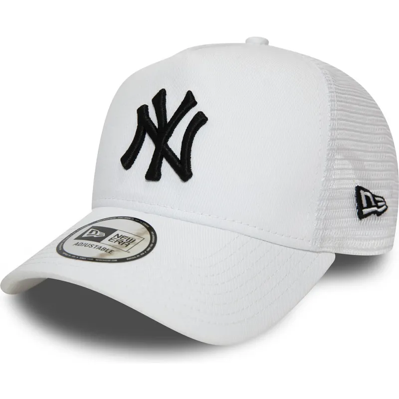 cap-kaareva-white-snapback-negro-essential-a-frame-new-york-yankees-mlb-new-era cap-kaareva-white-snapback-negro-essential-a-frame-new-york-yankees-mlb-new-era