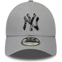 lippikset-kaareva-harmaa-saadettava-nauha-9forty-camo-infill-new-york-yankees-mlb-new-era