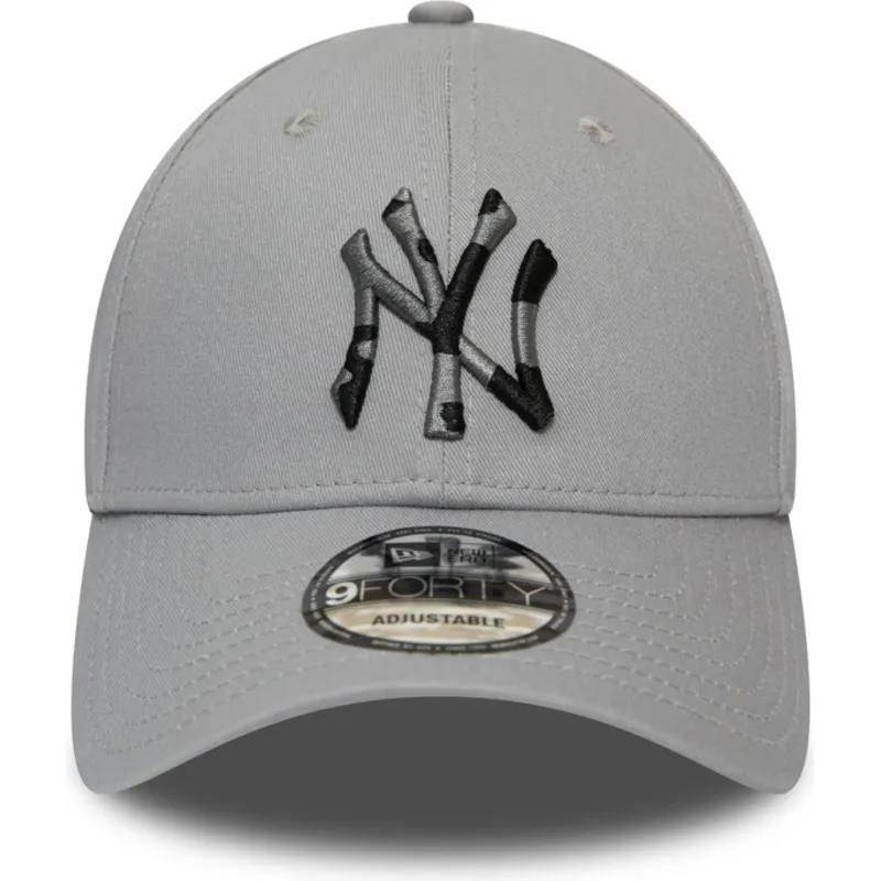 lippikset-kaareva-harmaa-saadettava-nauha-9forty-camo-infill-new-york-yankees-mlb-new-era