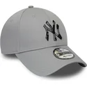 lippikset-kaareva-harmaa-saadettava-nauha-9forty-camo-infill-new-york-yankees-mlb-new-era