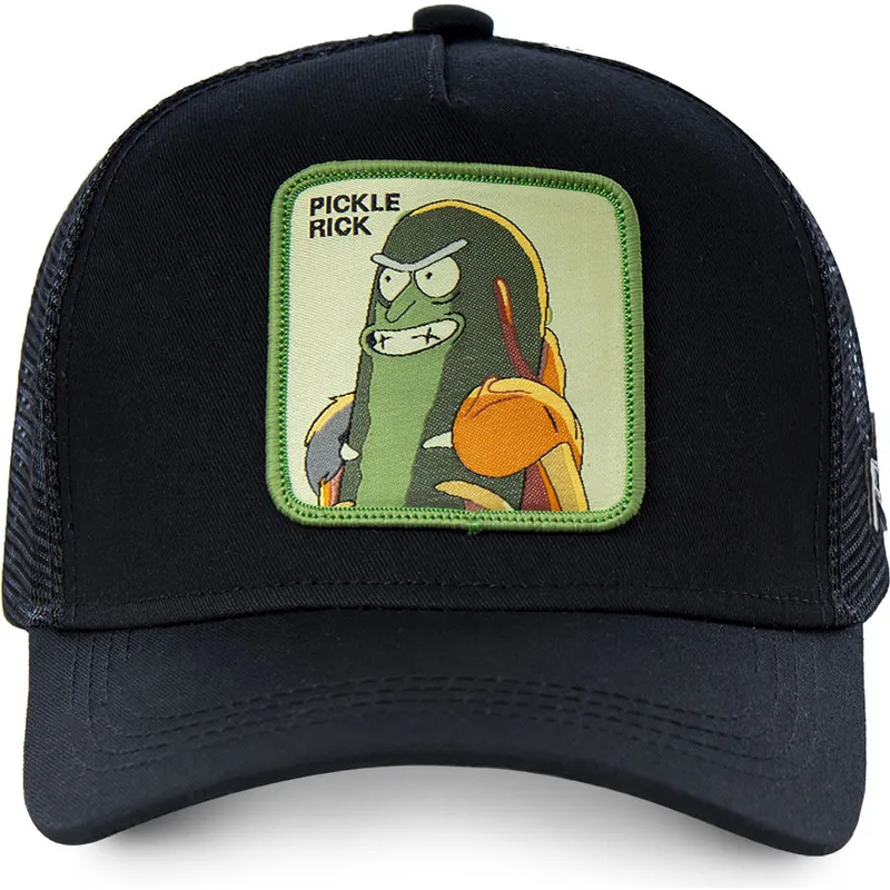 lippikset-kaareva-rekka-musta-snapback-pickle-ckl2-rick-sanchez-rick-ja-morty-capslab