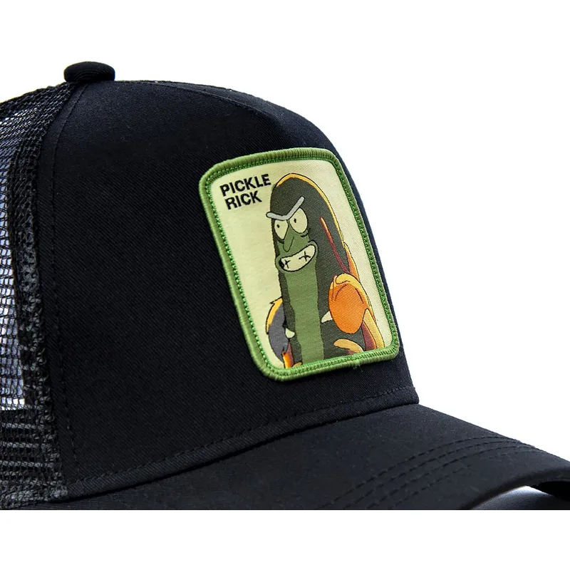 lippikset-kaareva-rekka-musta-snapback-pickle-ckl2-rick-sanchez-rick-ja-morty-capslab