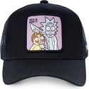 lippikset-kaareva-rekka-musta-snapback-loo1-rick-ja-morty-capslab
