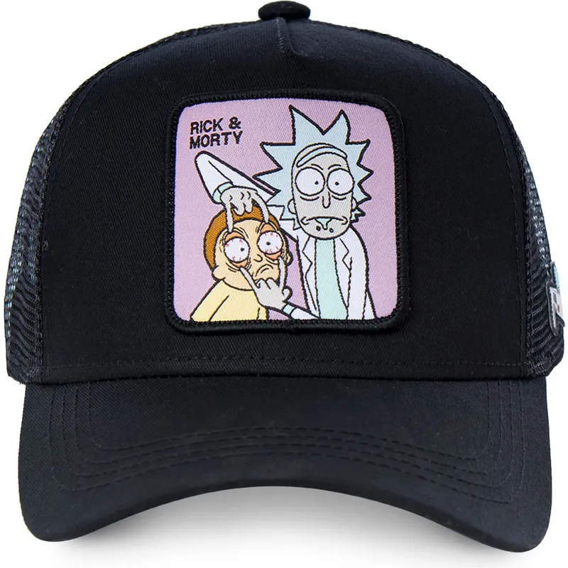 cap-kaareva-black-snapback-rick-and-morty-rick-and-morty-capslab