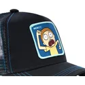 lippikset-kaareva-rekka-musta-snapback-mor1-morty-smith-rick-ja-morty-capslab