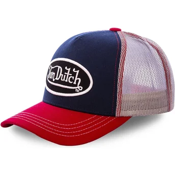Lippikset kaareva rekka laivastonsininen snapback Von Dutch