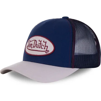 Lippikset kaareva rekka sininen snapback CRE Von Dutch