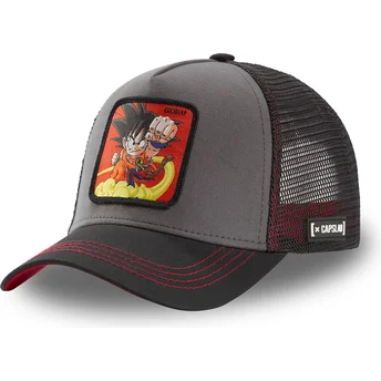 lippikset-kaareva-rekka-harmaa-snapback-gok4-son-goku-dragon-ball-capslab