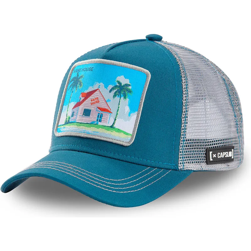 lippikset-kaareva-rekka-sininen-snapback-hou3-kame-house-dragon-ball-capslab lippikset-kaareva-rekka-sininen-snapback-hou3-kame-house-dragon-ball-capslab