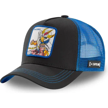 lippikset-kaareva-rekka-musta-snapback-ikki-saint-seiya-knights-of-the-zodiac-capslab
