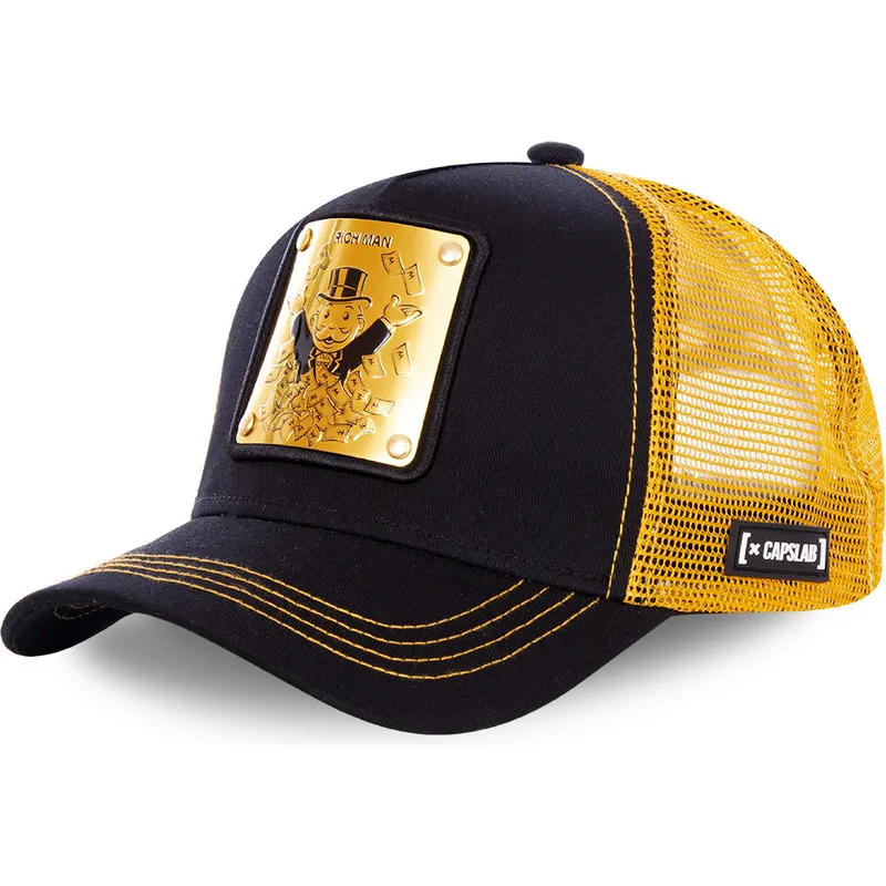 lippikset-kaareva-rekka-musta-snapback-uncle-bif-rikas-seta-pennybags-monopoly-capslab