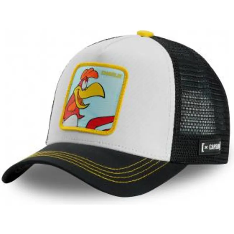 lippikset-kaareva-rekka-musta-snapback-cha-kukko-klaudio-looney-tunes-capslab