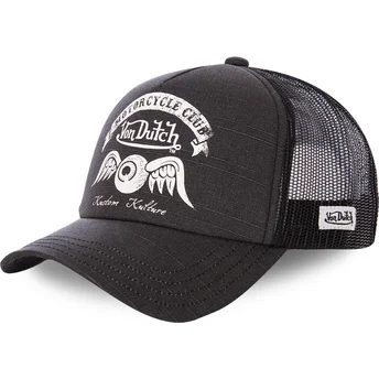 Lippikset kaareva rekka musta snapback CREW8 Von Dutch