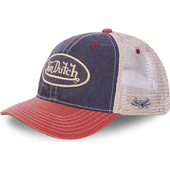 Lippikset kaareva rekka laivastonsininen snapback MAC2 Von Dutch
