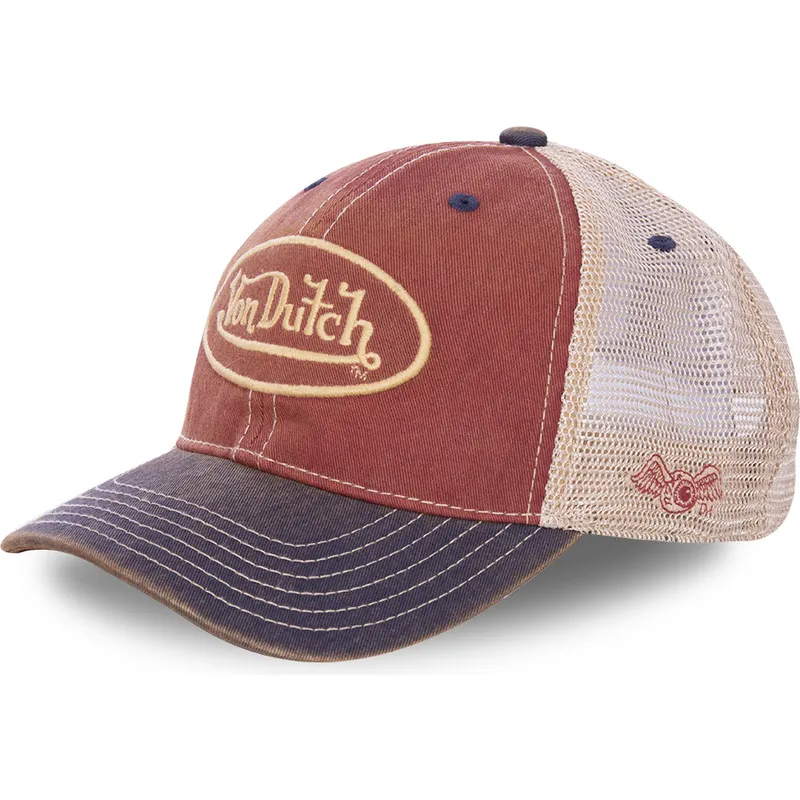 lippikset-kaareva-rekka-punainen-snapback-mac5-von-dutch