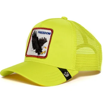 lippikset-kaareva-rekka-keltainen-snapback-freedom-the-farm-goorin-bros