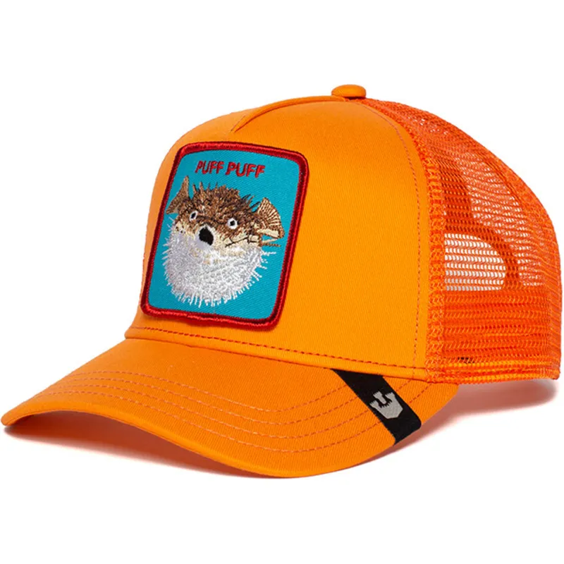 lippikset-kaareva-rekka-oranssi-snapback-puff-the-farm-goorin-bros lippikset-kaareva-rekka-oranssi-snapback-puff-the-farm-goorin-bros