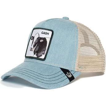 lippikset-kaareva-rekka-sininen-snapback-cash-cow-the-farm-goorin-bros