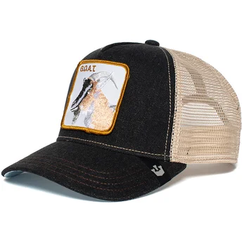 Lippikset kaareva rekka musta snapback G.O.A.T. The Farm Goorin Bros.