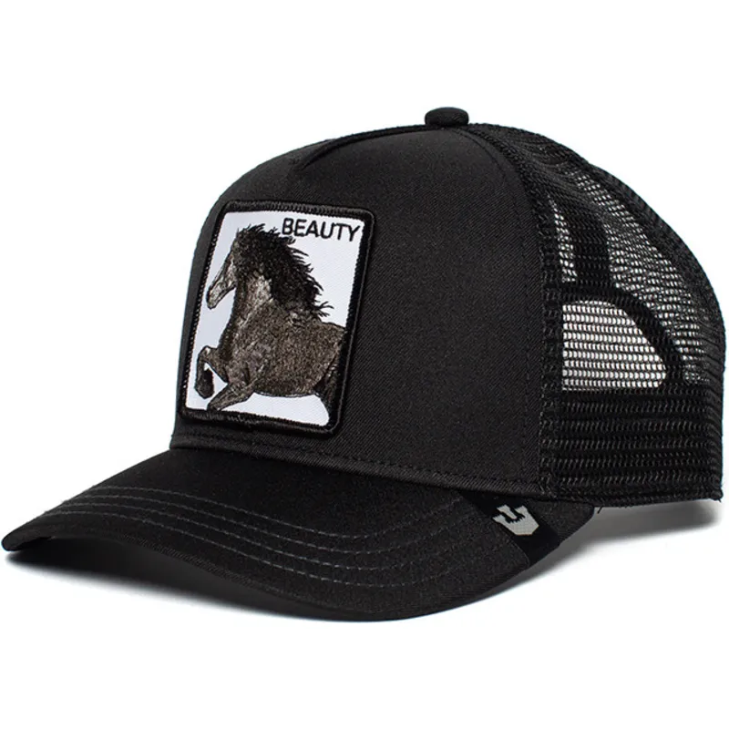 lippikset-kaareva-rekka-musta-snapback-black-beauty-the-farm-goorin-bros