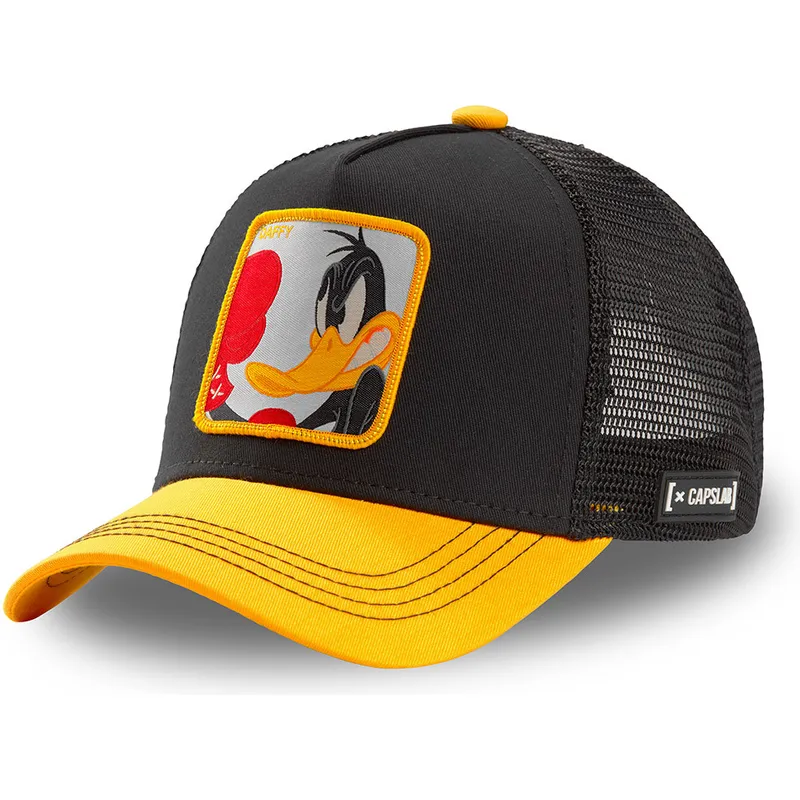 lippikset-kaareva-rekka-musta-snapback-loo-duk-tupu-ankka-looney-tunes-capslab lippikset-kaareva-rekka-musta-snapback-loo-duk-tupu-ankka-looney-tunes-capslab