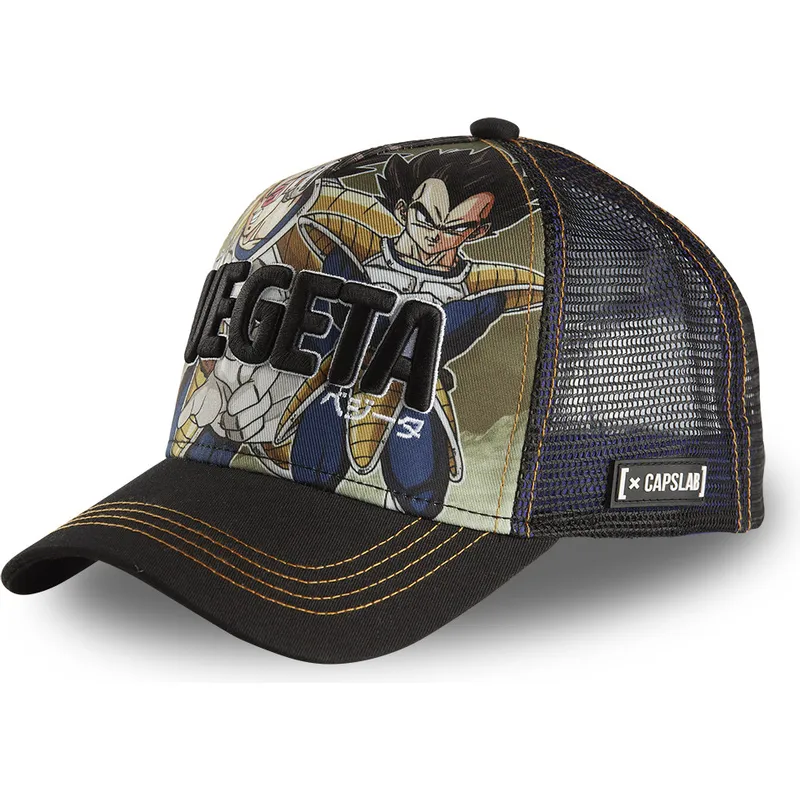 lippikset-kaareva-rekka-musta-snapback-dbz-veg-vegeta-dragon-ball-capslab