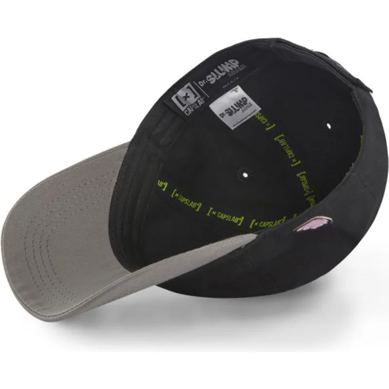 cap-kaareva-black-snapback-rey-nikochan-dr-slump-capslab