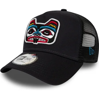 lippikset-kaareva-rekka-laivastonsininen-snapback-bear-tattoo-pack-a-frame-new-era